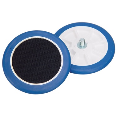 hook and loop buffing pads
